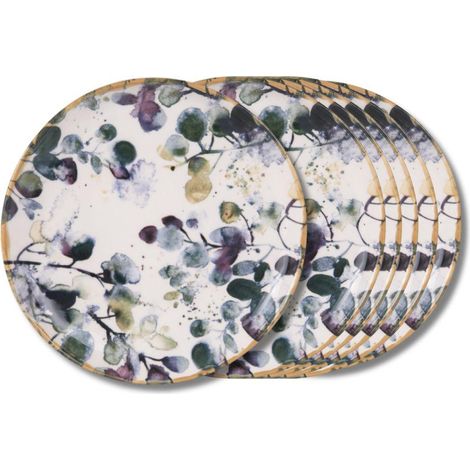 Table Passion - Assiette à dessert Garden 22,5 cm (lot de 6) (1/5)