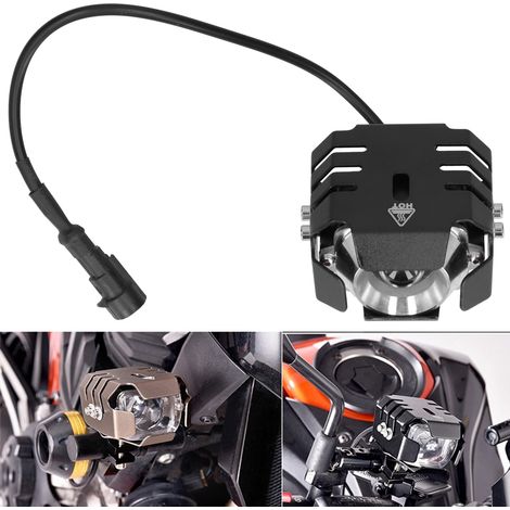 100W 6-LED Quadratischer Projektor für Motorrad/Boot/Motorrad-Nebelscheinwerfer (1/5)