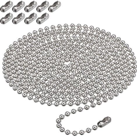 QORVA-Lot de 12 crochets en forme de S avec anneau, crochets métalliques robustes et polyvalents pour la cuisine, la salle de bain, la chambre et le bureau (noir)