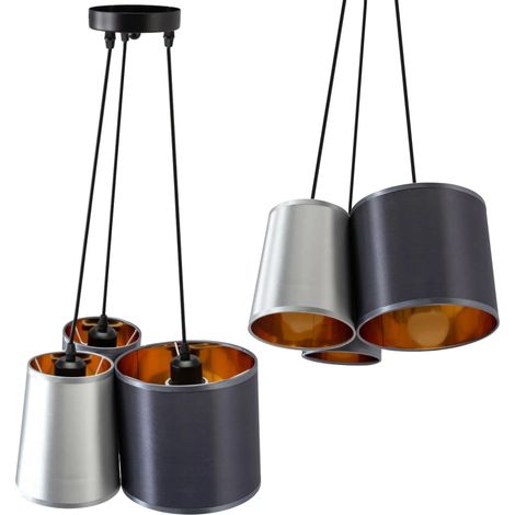TOOLIGHT LAMPE APP971-3CP GREY GOLD (1/5)
