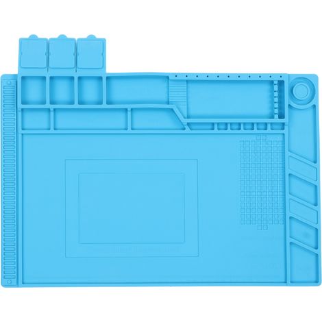 Tapis de soudure multifonction en silicone isolant thermique pour entretien électronique PCB (1/5)