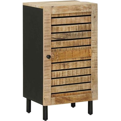 Aufbewahrungsschrank Natur 40 x 33 x 75 cm Massivholz Mango vidaXL (1/5)