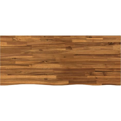 Rechteckige Tischplatte 100 x 50 x 3,5 cm Rechtwinklig Natur vidaXL (1/5)
