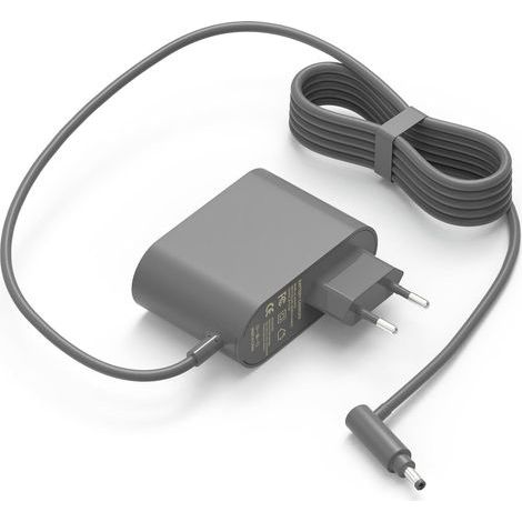 Chargeur 26.1V Alimentation Compatible avec Dyson V8 V7 V6 SV03 SV04 SV05 SV06 SV07 SV09 SV10 SV11 DC58 DC59 DC60 DC61 DC62 DC72 DC74 Animal Absolute Motorhead Aspirateur Adaptateur Câble 1.8m (1/5)