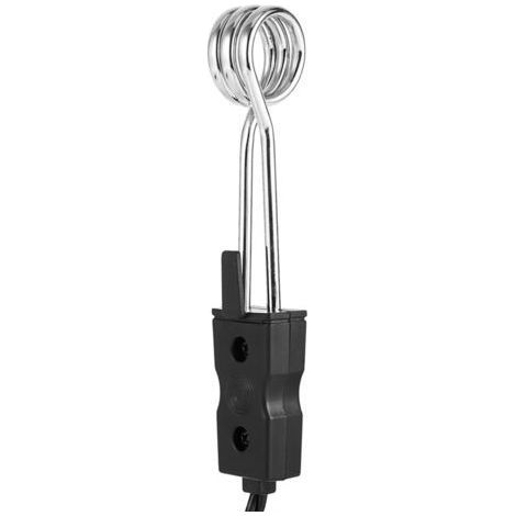 Chauffe-eau électrique à immersion, mini chauffe-eau électrique portable pour voiture 12V/24V pour faire bouillir de l'eau pour le café et le chocolat chaud (24V) (1/2)