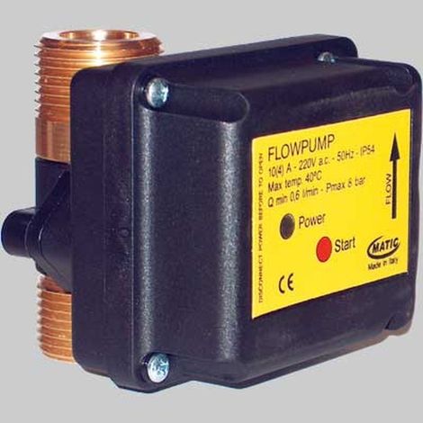 FLUSSOSTATO PER IMPIANTI A CADUTA FLOW PUMP 0,6 L/min