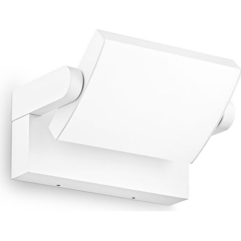 Ideal Lux SWIPE Aplique LED Exterior Down Blanco, 3000K, IP54