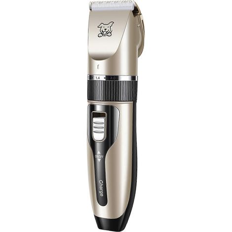 Tondeuse à poils professionnels rechargeable avec tondeuse pour pattes pour chiens et chats, silencieuse