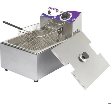 Freidora 6 l 2500W acero inoxidable na