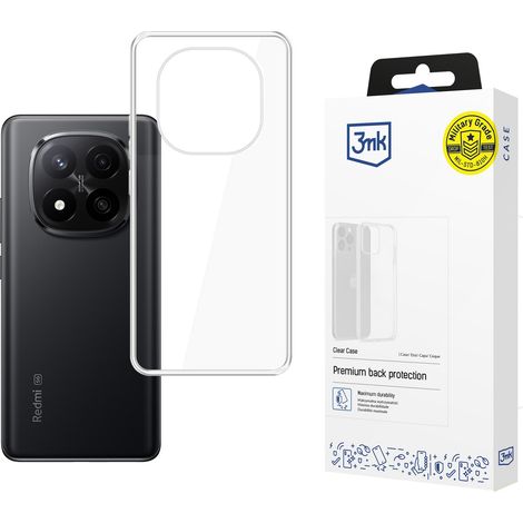 Funda transparente 3mk para Redmi Note 15 4G/5G (1/5)