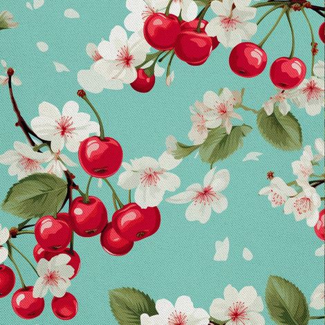 Tela decorativa para exteriores Oxford - Motivo frutal  DX6003 (1/5)