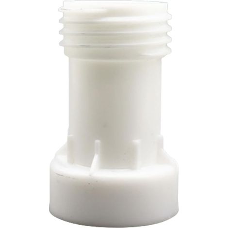 IBC - Rallonge de tuyau en plastique avec filetage mâle vers femelle - 60 mm (1/5)
