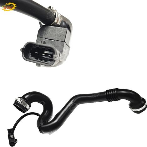 Manguera de salida de aire del intercooler del turbo, de plástico, repuesto directo, compatible con Renault Espace IV, compatible con Laguna II, ubicación delantera. (1/5)
