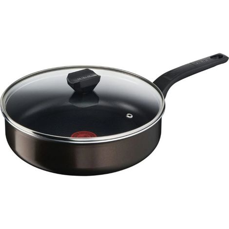 Sauteuse Ø24cm Easy Cook Clean + couvercle - TEFAL