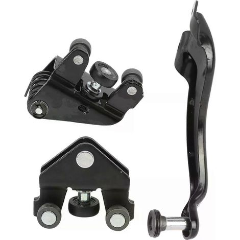 Rollenführungen für Schiebetüren von Pkw, passend für Renault Trac 2, Opel Vivaro A und Nissan Primastar (2000–2014), obere und untere Türführungen, Teilenummer 4409255 (1/4)