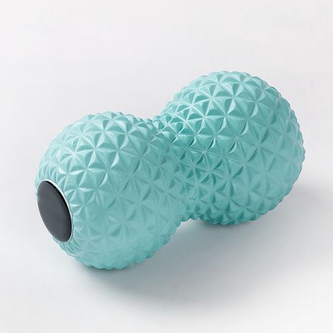 Physikalische Massagebälle, elastisch und weich, tragbar und kompakt, aus EVA-Material, praktisch und funktional, doppelte Muskelentspannungsbälle für den Heimgebrauch, umweltfreundlich. (1/4)
