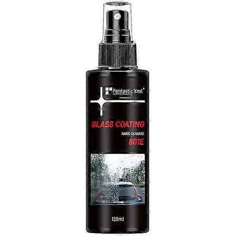Nettoyant pour vitres de voiture, spray hydrophobe, produit déperlant pour pare-brise, vitres et rétroviseurs (120 ml)