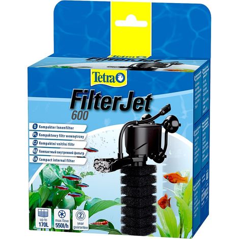 Filtro interno compacto para bomba purificadora de agua de acuario de 550 L/H. (1/5)