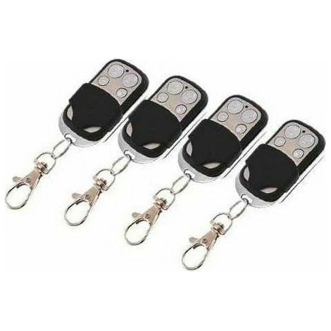Lot de 4 telecommandes elegance 4 boutons (1/4)