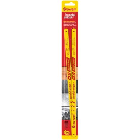 Bi-Metal Unique Safe-Flex Hacksaw Blades 300Mm (12In) X 24Tpi Pack 2 (1/5)