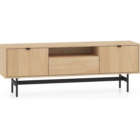 Selsey Heggers - TV-Lowboard 3-türig, Eiche Mavelie, 150 cm (1/5)