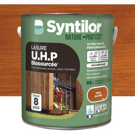 Lasure U.H.P. Biosourcée Teck Satiné 5L (1/5)