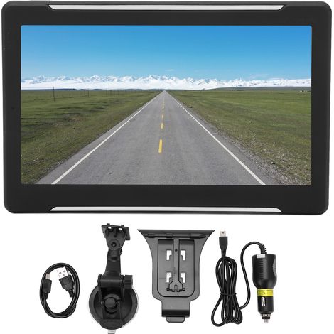 Système de navigation GPS avec écran 7 pouces haute définition, 16 Go, 256 Mo, universel pour voiture, camion et poids lourd (1/5)