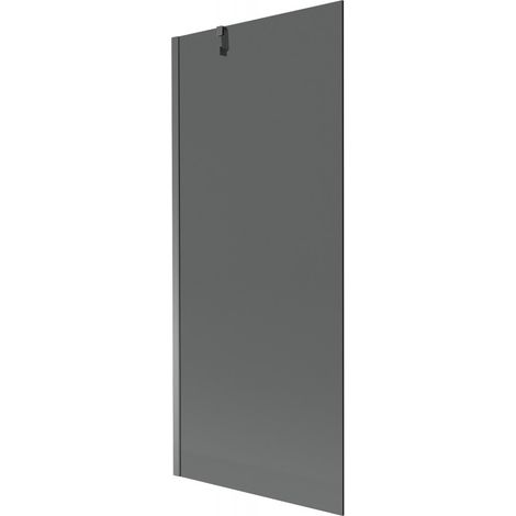 Mexen Next Badewannenabtrennung 1-flügelig 80 x 150 cm, Grafit, Gun Metal - 895-080-000-00-40-95 (1/5)
