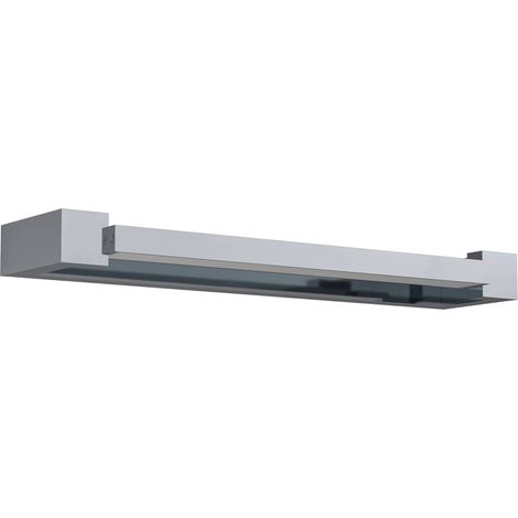 EGLO lampada da parete a LED Gemiliana, lampada in metallo e plastica bianca, lampada specchio per bagno, illuminazione bagno e corridoio, bianco neutro, IP44 (1/4)