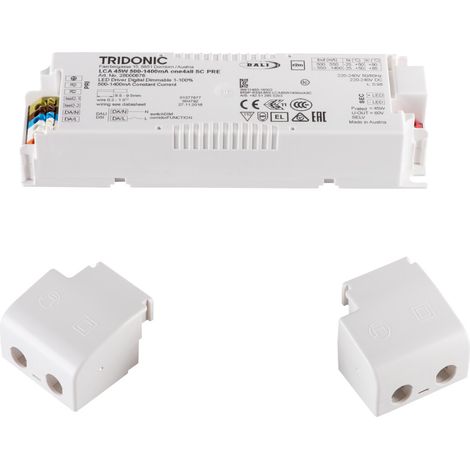Alimentazione LED DALI 38W – Bianco – Dimmabile – Sicurezza IP20 220-240V (1/2)