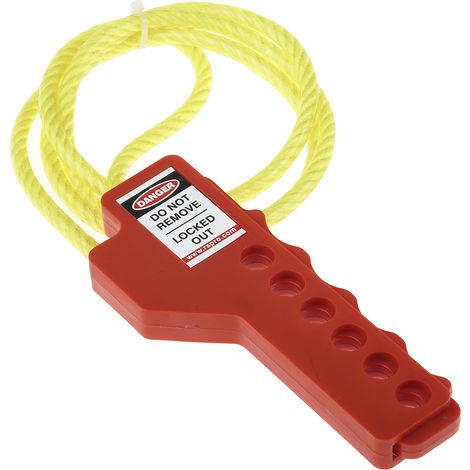Verrouillage de câble par serrage à usages multiples RS PRO 6 serrures Nylon ( Prix pour 1 ) (1/3)