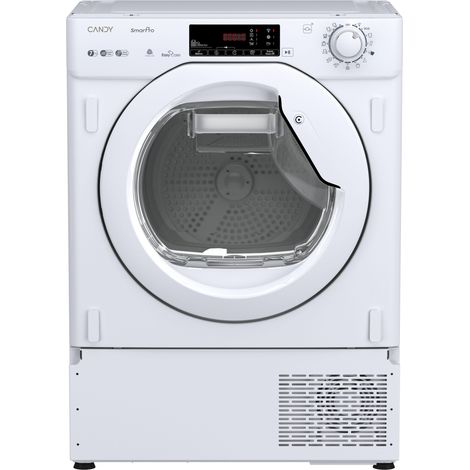 Candy BCTD H7A2TE-S asciugatrice Da incasso Caricamento frontale 7 kg Bianco