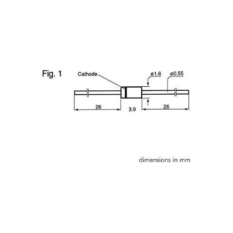 25 Diode Zener 12V - 500mW