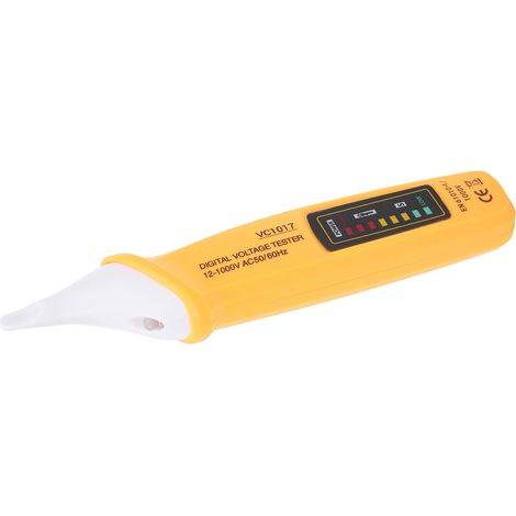 VC1017 Testeur de tension sans contact numérique intelligent, détecteur AC pour usage domestique (1/5)