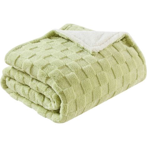 Elektrische mantel abrila grün 160W Alcantara 160x120 cm