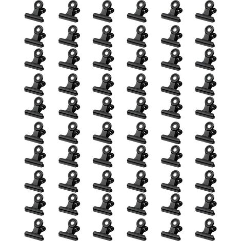 Lot de 60 mini-clips métalliques pour sachets goûter, café et (1/5)