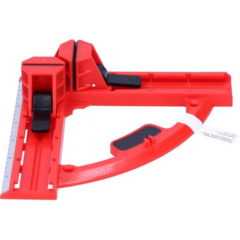 Étau à angle droit 90° pour bricolage, menuiserie, cadre photo et aquarium (1/5)