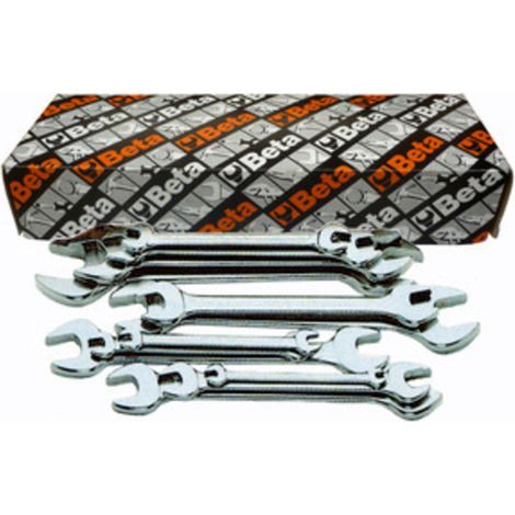 BETA    55 S12 SERIE CHIAVI A FORCHETTA DOPPIA 6/32 MM- BETA- 1,0 pz
