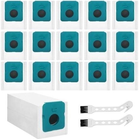 Lot de 16 sacs à poussière pour Samsung Bespoke Jet VCA-ADB95 Clean Station, filtration multicouche de la poussière Compatible avec les accessoires pour aspirateurs Clean Station (1/5)