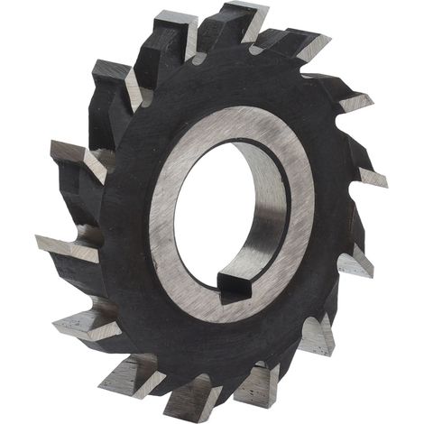 Fräser aus HSS, gerade, 14 Zähne, Planfräser, Scheibenbohrer, 63 mm Durchmesser
