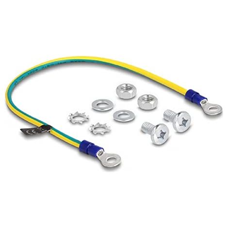 Kit messa a terra Delock erdungs-kit - 30 cm 14 AWG (1/4)