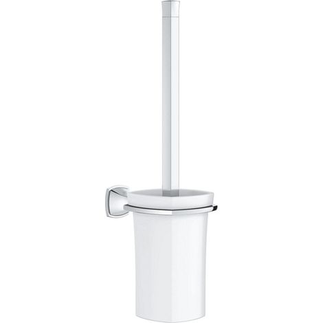 Support de brosse de toilette Grandera 40946 céramique chromé (1/2)