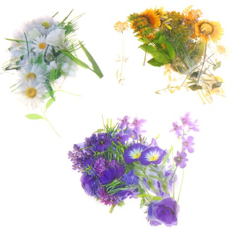 Sticker Fleur - Auto-Adhésif Étanche - Pour Scrapbooking Lettres Murales Fenêtres - 120 Pièces (1/5)