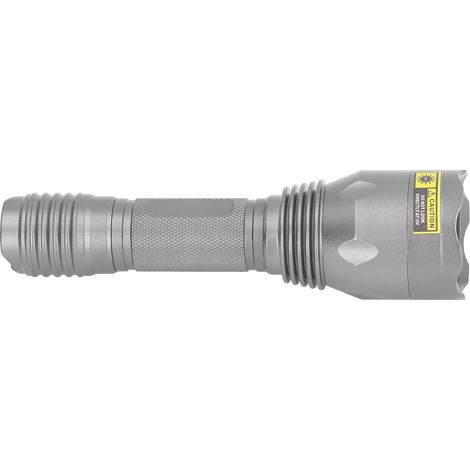 Lampe torche UV portable 365nm en alliage d'aluminium, lampe frontale LED noire pour détection de faux documents (1/5)