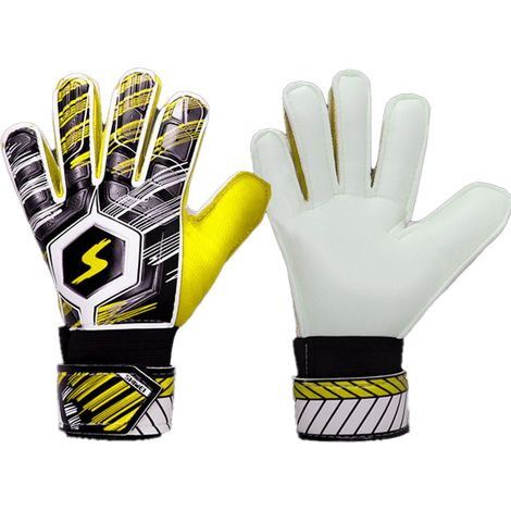 Gants De Gardien De But - Protection Des Doigts Et Double Système De Serrage Du Poignet - Pour Enfants Et Adolescents - Par Paire (1/5)