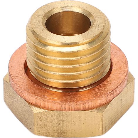 Adaptateur pour manomètre et thermomètre, filetage universel 1/8 NPT vers M14x1,5 mâle pour voitures (1/5)