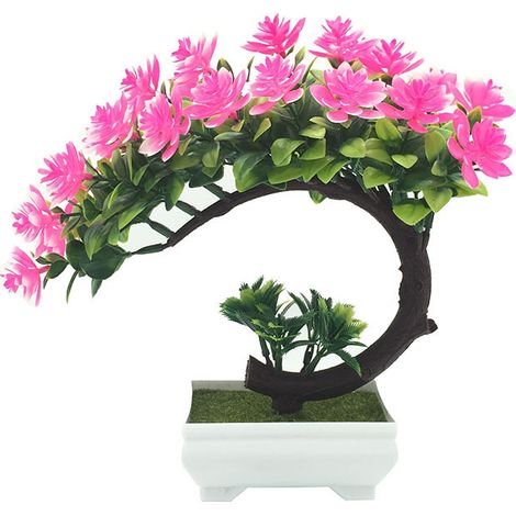 Bonsai Artificiel - Décoration Intérieure Et Extérieure - Design Réaliste Sans Arrosage - Lot De 1 (1/3)