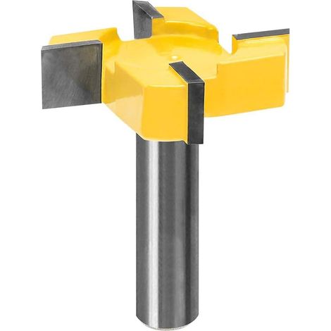 Fraise à Surfacer - Tige Ronde 12,7 mm - Longueur Totale 58 mm - Pour Machine à Fraiser - 1 Pièce (1/5)