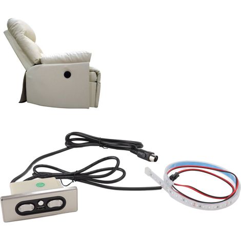 Manuelle Steuerung für elektrisches Sofa, Gleichstrom-Schubstangenmotor, Bedienhebel für Heben, Drehen, horizontale und vertikale Bewegung. (1/5)