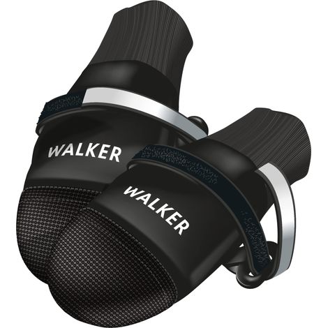 Trixie Walker Care Comfort - Stivali protettivi per Cani, Taglia S, Colore: Nero (1/3)